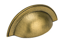 Cup Pull Handle, Brass, Fixing Centres 64 mm, Jude - Häfele U.K. Shop