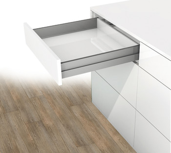 Drawer Back, for Nova Pro Scala Drawers with 90 mm High Sides, Steel